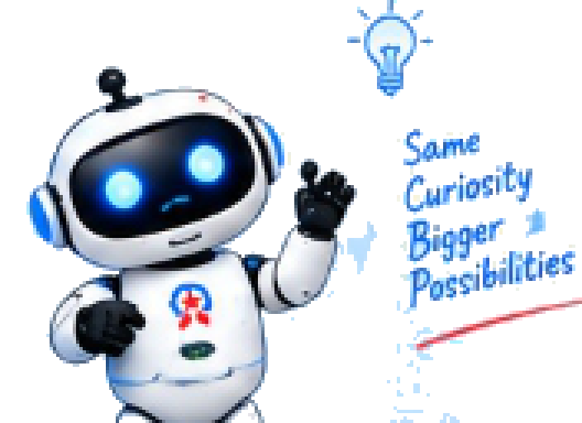 RoboTech Nepal Mascot - Same Curiosity Bigger Possibilities